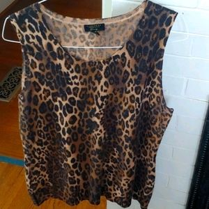 Women's Charter Club cashmere shell XL